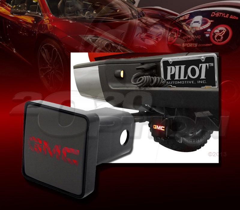 Bully gmc receiver hitch cover brake light #5