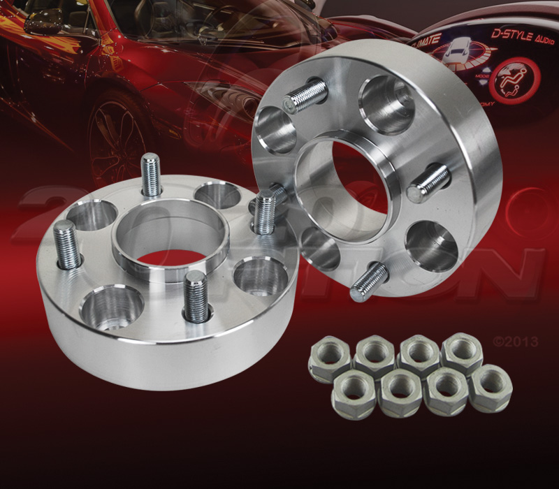 38mm / HUB CENTRIC 1.5" WHEEL ADAPTERS SPACERS 4x100 FOR MAZDA MIATA