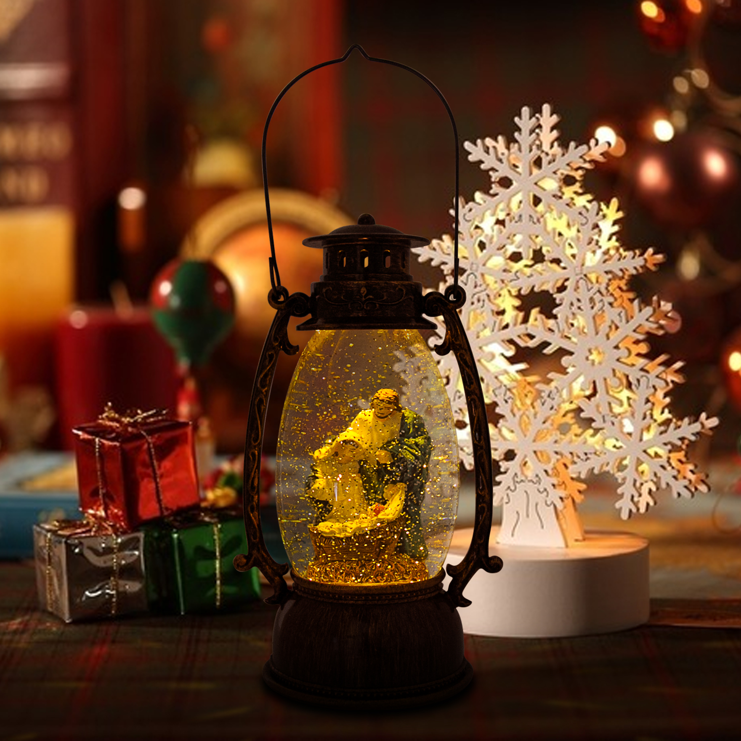 Christmas Snow Globe Styles peuvent varier